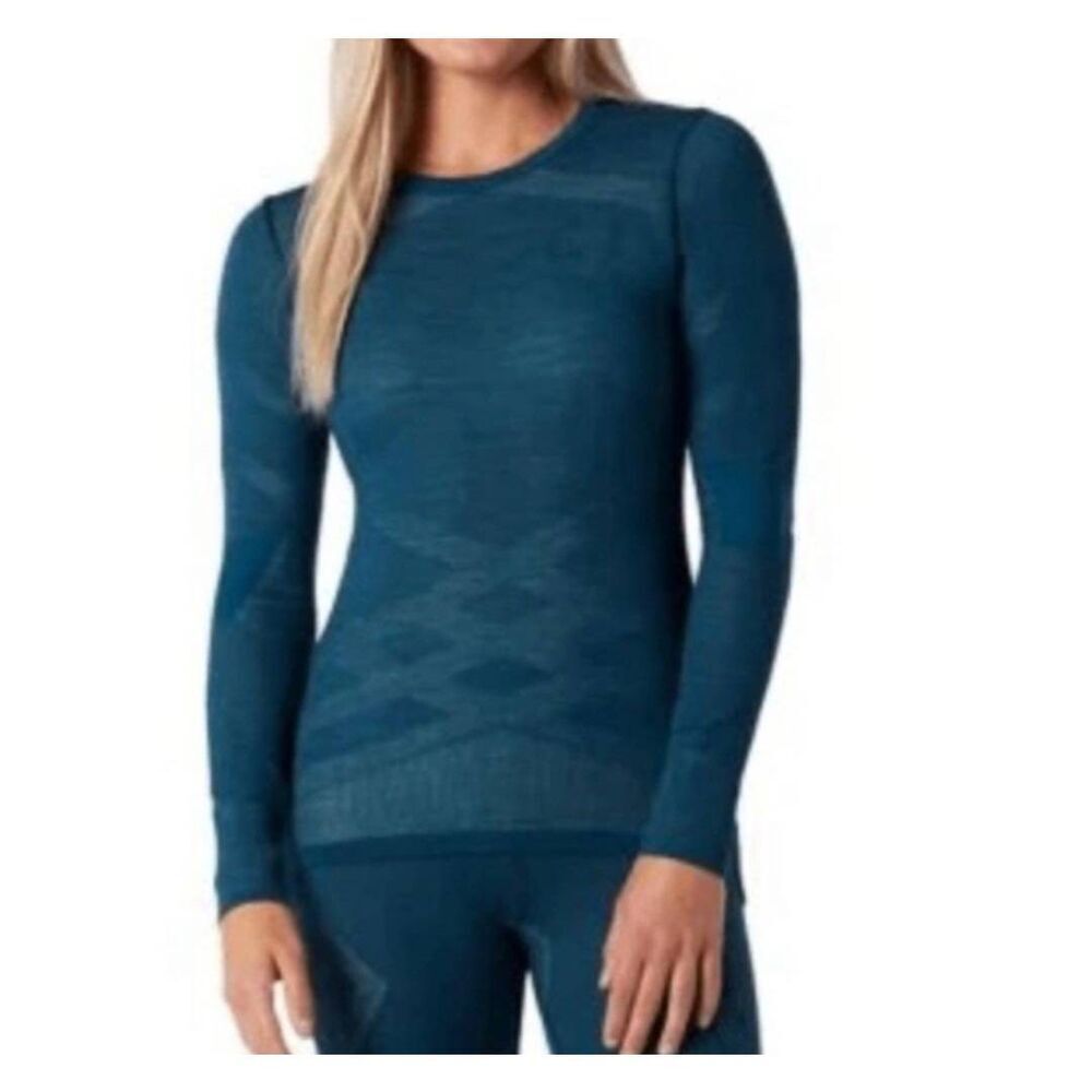 Smartwool Women's Long Sleeve Tee - Blue